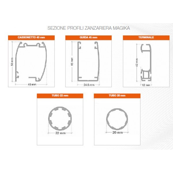PROMO MAGIKA MOLLA VERTICALE 44 MM 1015-1013