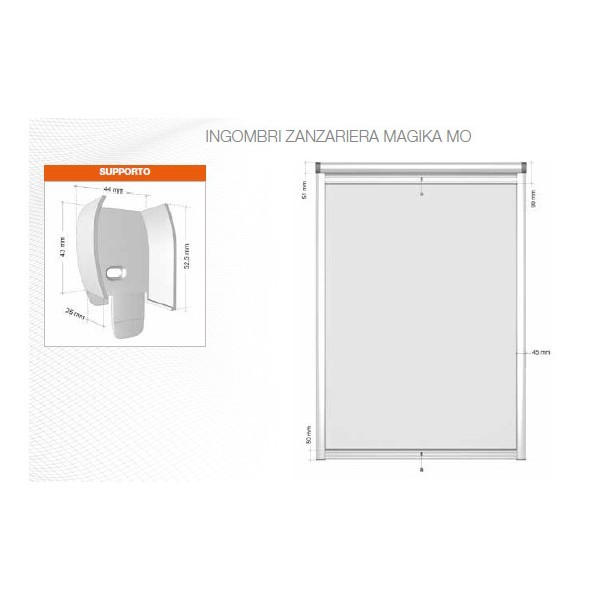 PROMO MAGIKA MOLLA VERTICALE 44 MM 1015-1013