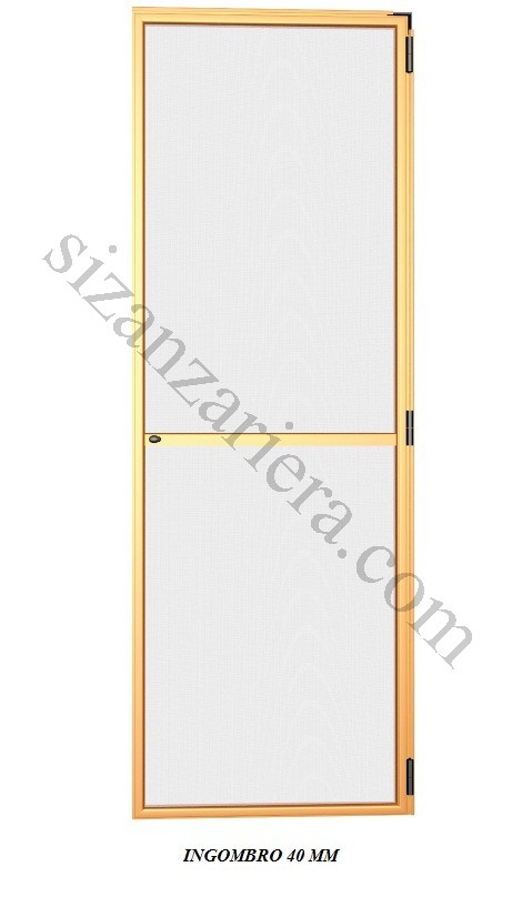 ZANZARIERA PLUTONE PORTA A 1 ANTA 