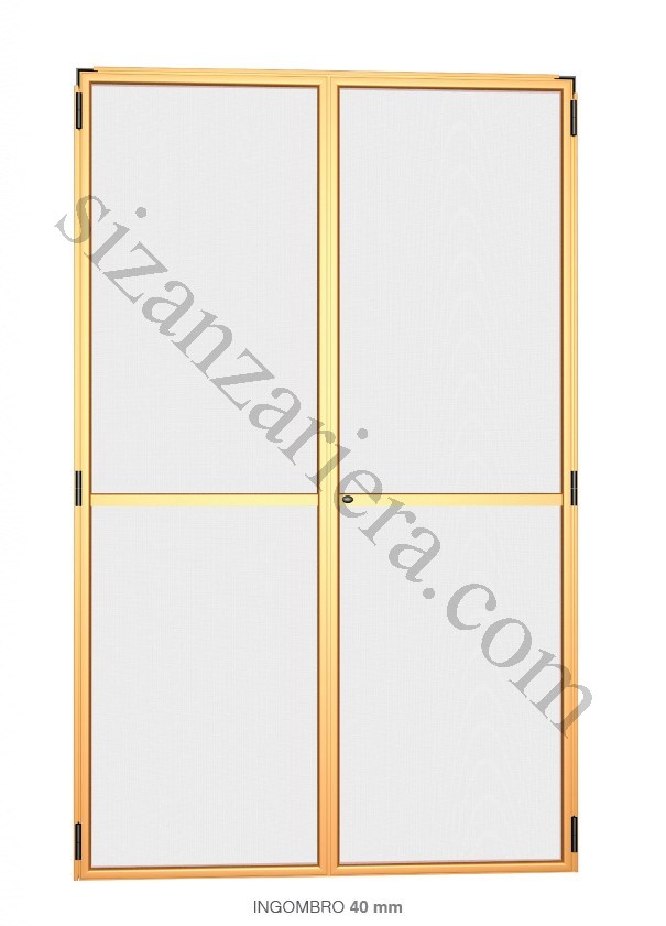 ZANZARIERA PLUTONE PORTA A 2 ANTE